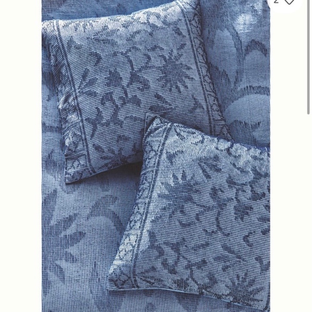 Anthropologie Woven Bronte Euro Sham